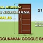 Membuat Slot Pintu Sederhana Minimalis Modern