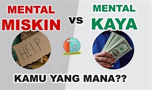 Mindset Orang Kaya Vs Orang Miskin